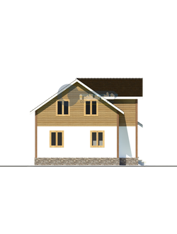 ДЖ-14 ГАБАРИТНЫЕ РАЗМЕРЫ: (10Х8М) 1,5 ЭТАЖА, ОБЩАЯ ПЛОЩАДЬ: 145М²