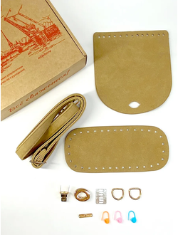 Набор фурнитуры для сумки клас капучин