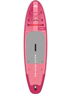 SUP-доска надувная с веслом Aqua Marina Coral (Raspberry) 10'2"