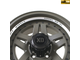 Комплект дисков R16 8,0J ET-10 5*139,7 Sakura Wheels R3917 Темно-серый с полировкой (№ 450)