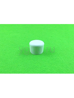 Заглушка для труб наружная D-16 мм белая