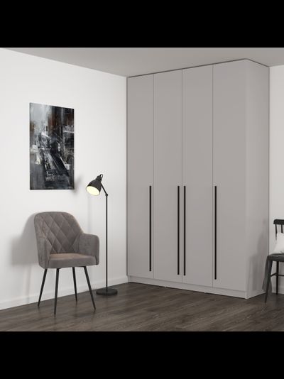 Брандо 67.13 (h2380) (4-х дв.) шкаф для одежды Кашемир