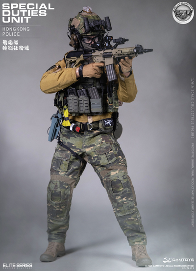 ПРЕДЗАКАЗ - Боец гонконгского спецназа SDU - Коллекционная ФИГУРКА 1/6 scale HK SDU Hong Kong Police Special Duties Unit (78113) - DAMTOYS ?ЦЕНА: 31900 РУБ.?