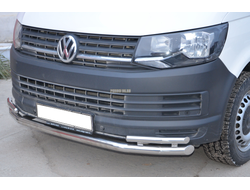 Защита переднего бампера d60/42 для Volkswagen T6 (2015-)