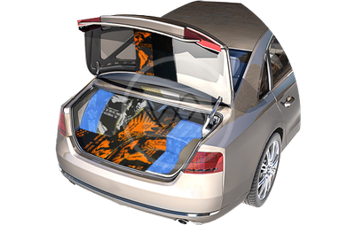 Шумоизоляция багажника и крышки багажника