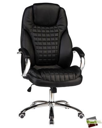 Офисное кресло для руководителей DOBRIN CHESTER, цвет чёрный