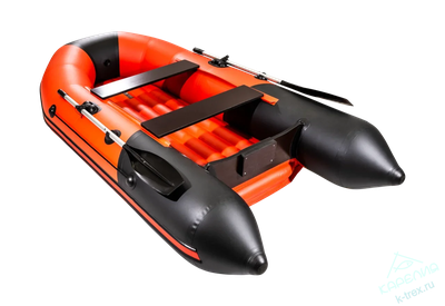 Лодка ПВХ Мастер Лодок Таймень NX2800НДНД "Комби" Красный / Черный