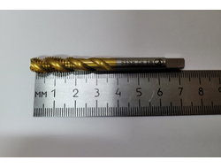 Метчик винтовой кобальтовый М8 (шаг 1.25 мм) HSS-E