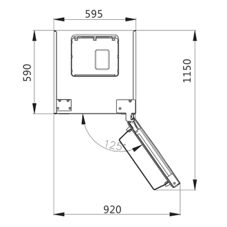 Холодильник Korting KNFC 62029 W