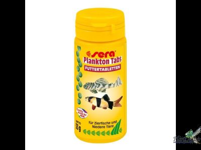 Корм для рыб Sera Plankton Tabs 50 мл