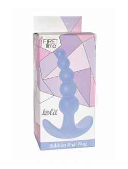 5001-02 АНАЛЬНАЯ ПРОБКА BUBBLES ANAL PLUG BLUE