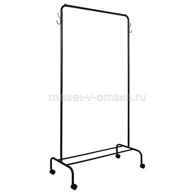 ЗМ031 Вешалка гардеробная &quot;Радуга-2&quot; на колесах. Размер: 900х1520х390