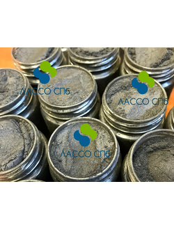 Перламутровый пигмент "Темно Серый Графит" 10-60 мкм