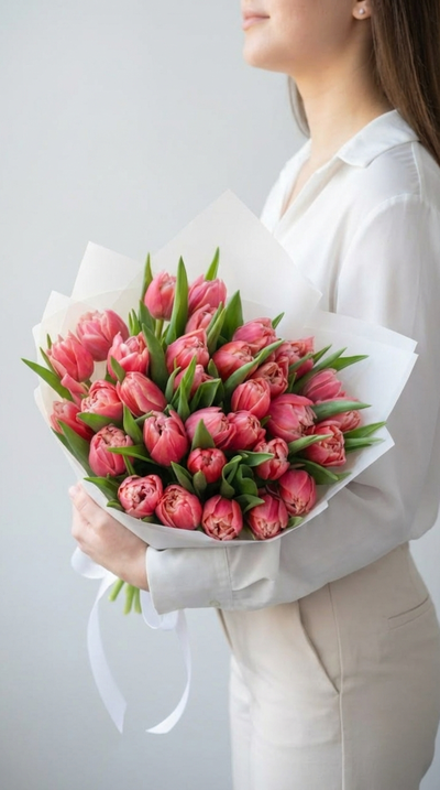 Букет цветов на 8 марта № 759