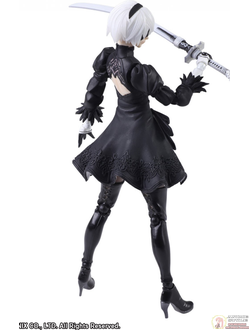 Фигурка Йорха-2B (YoRHa No. 2 Type B, Pod 042 Version 2.0 Bring Arts)