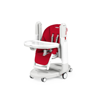 Стульчик для кормления Peg-Perego Tatamia Follow Me Fragola красный New