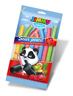 Мармеладные кислые ленты Jimmy 75 гр (12)
