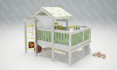 ИГРОВОЙ КОМПЛЕКС - КРОВАТЬ САВУШКА BABY - 7/1