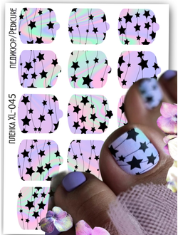 ПЛЕНКИ ДЛЯ НОГТЕЙ 9,5*13,5 СМ XL-045