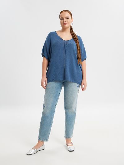 Джемпер летний вязанный