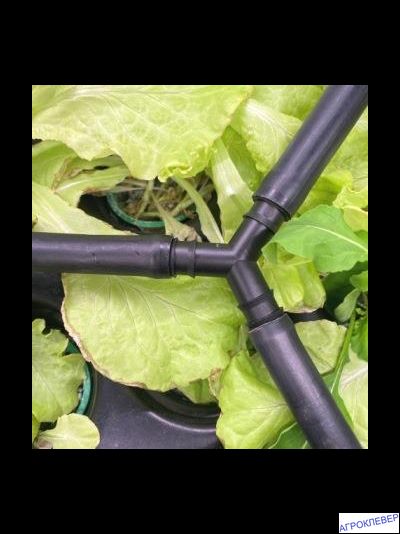 Тройник 16мм, 120град.