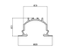 Алюминиевый профиль LC-LPV-4889-2 (2 метра)