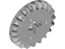 Technic, Gear 20 Tooth Bevel, Light Bluish Gray (32198 / 4211885 / 6031956 / 6359714)