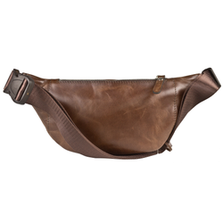 Кожаная поясная сумка Scarlino brown (арт. 7018-04)