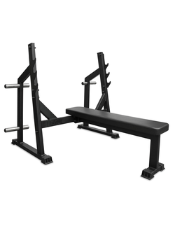 Скамья для жима горизонтальная BRONZE GYM PARTNER AL-304L