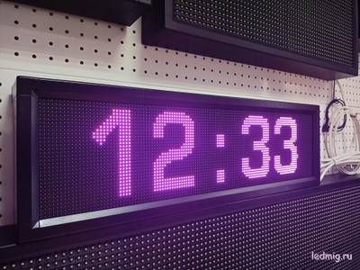 Офисные часы-[88:88]-190х670мм