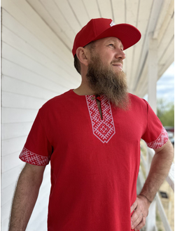 Кепка "Белобог" (красная)