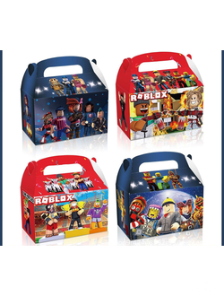 Коробочки для подарков Roblox, 12шт