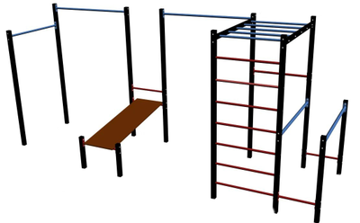 Спортивная площадка Workout W142