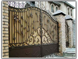 Кованые ворота Брянск фото цена