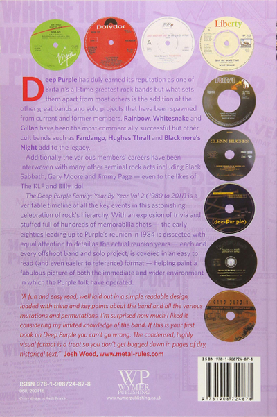 The Deep Purple Family Year by Year Vol. 2 1980-2011 Book