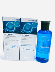 Увлажняющий тонер FarmStay Collagen Water Full Moist Toner с коллагеном