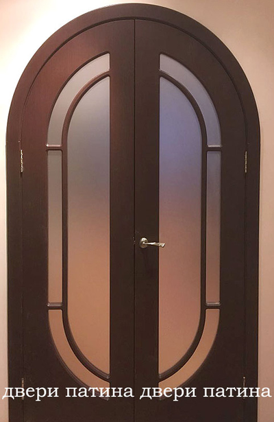 Арочная "Мальва" ДО двухстворчатая