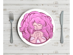 Тарелка "Вселенная Стивена, Steven Universe" №4