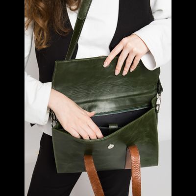Деловой портфель Siena Premium green (арт. 5075-11)