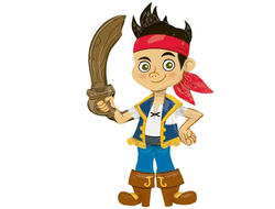 Ходячая фигура Джейк пират