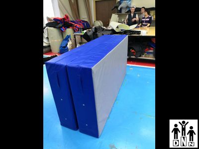 Модуль для отработки бросков DNN (200 x 100 x 60, ПВХ 630г/м2, низ ПВХ, ППУ 25кг/м3)