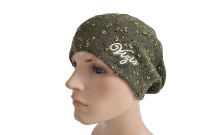 Хлопковый берет хаки