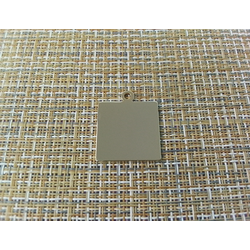 Подвеска кулон квадратный с петлей 25x30 мм золотистый