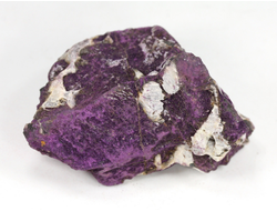 Пурпурит с белыми прожилками, коллекционный образец, Намибия (52*36*35 мм, 60 г) №37558