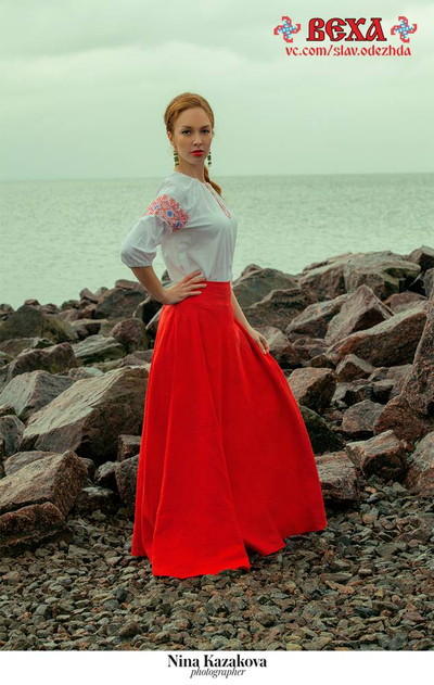 Рубаха женская "Хозяйка судьбы"