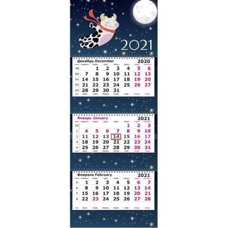 Календарь Полином на 2021 год 290x140 мм (Символ года)