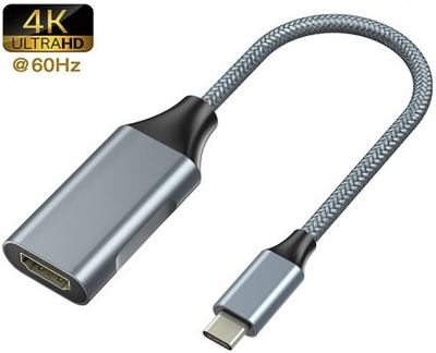 Адаптер/переходник KS-772 4K USB Type C (M) в HDMI (F)