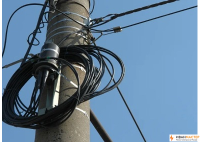 Прокладка оптического кабеля к дому МО ИВАНМАСТЕР