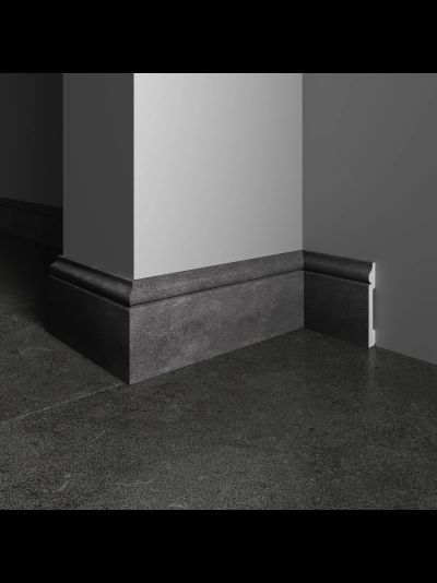 Напольный плинтус Decor-Dizayn 005-94, влагостойкий, ударопрочный, 2,4 метра