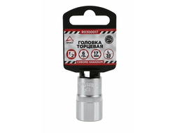 Головка 1/2" 6-и гр. 17 мм L=38 мм на холдере ARNEZI R0300017